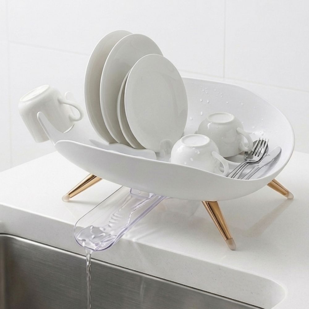 BARYO 미니 식기건조대 1단, 1개, 화이트, 1단 29,800원