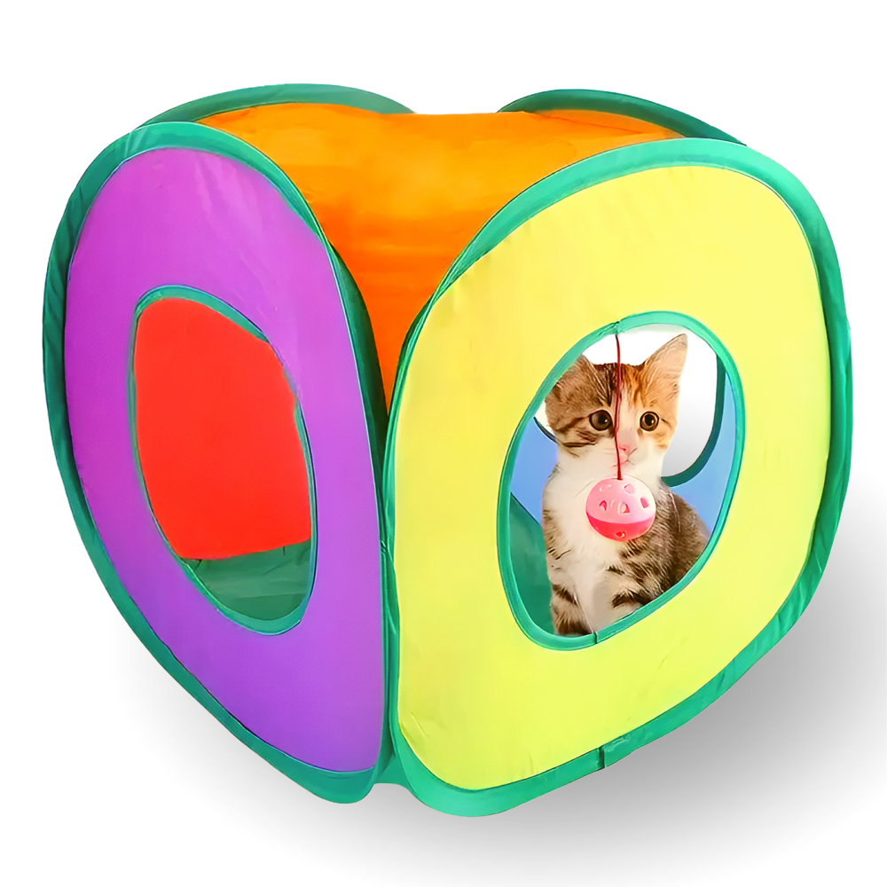 엘케이굿 숨숨놀이 운동유도 고양이 터널 텐트 14,800원