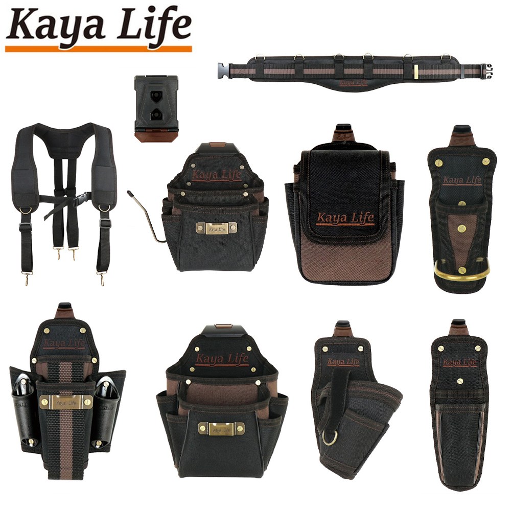 가야 라이프 터프빌트식클립형 원터치 못주머니 공구집 벨트 엑스반도 3,000원