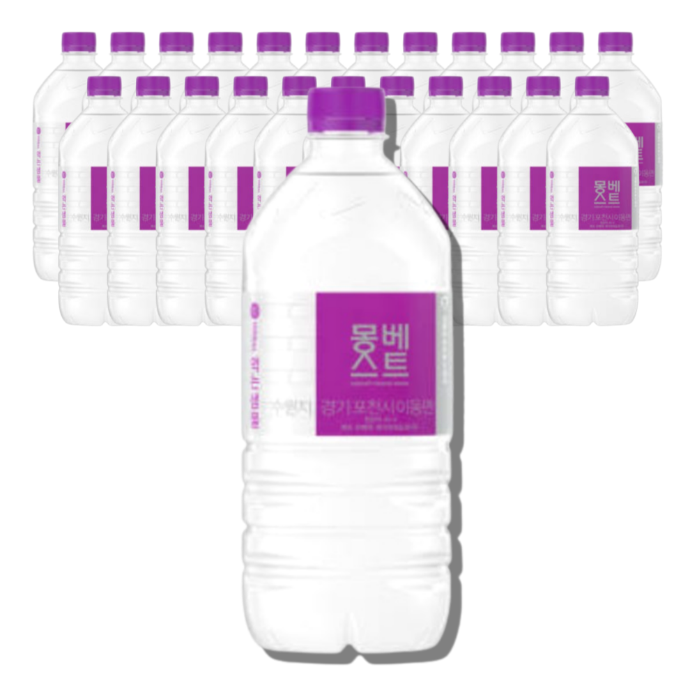 몽베스트 무라벨 생수, 48개, 1L 35,900원