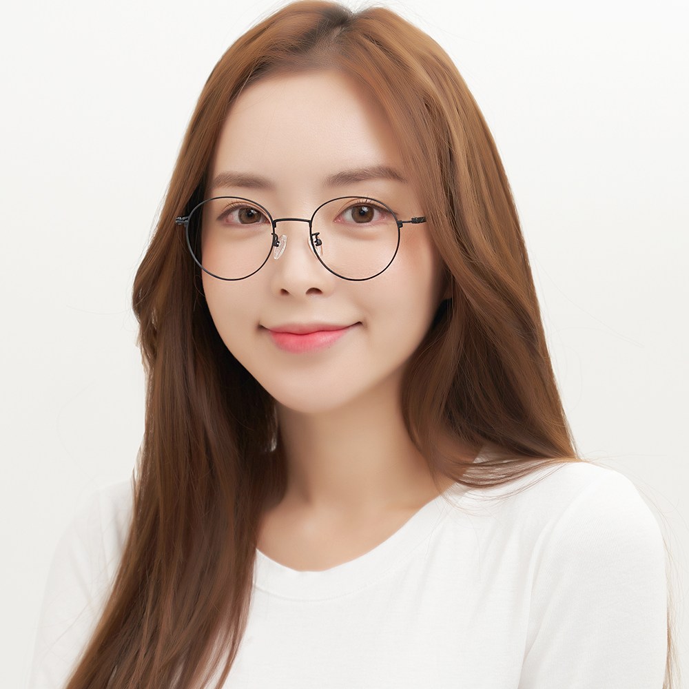 룩스토어 초경량 심플 동글이안경 가벼운느낌 패션아이템 블루라이트차단 기능성 안경렌즈 80,800원