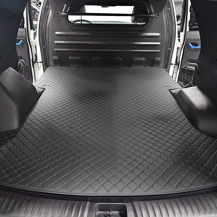 카프트 토레스 밴 호환 트렁크매트 프리미엄 퀄팅 차박 튜닝 용품, 블랙-블랙 95,000원