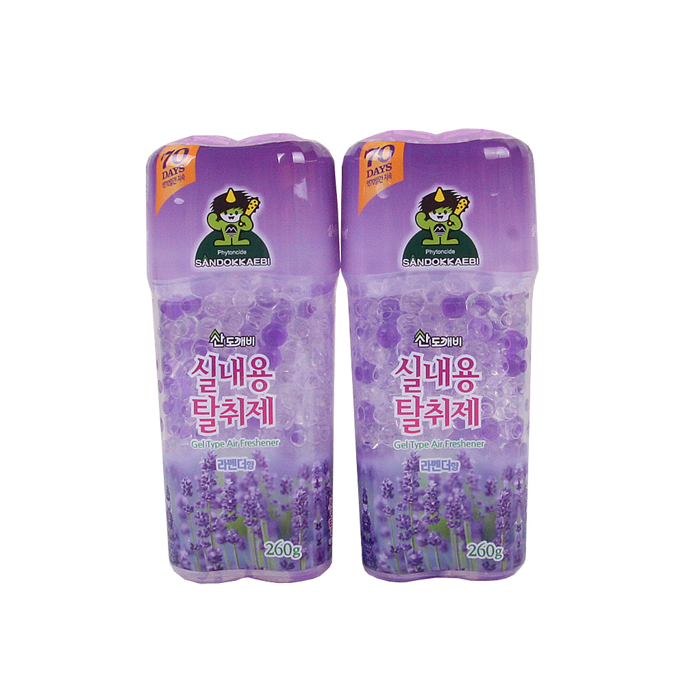 산도깨비 실내용탈취제 라벤더 2개, 260g, 2개, 현재가 2,000원
