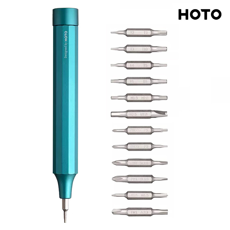 HOTO 호토 펜타입 정밀 스크류 드라이버(24 IN 1) QWLSD004 그린 17,600원