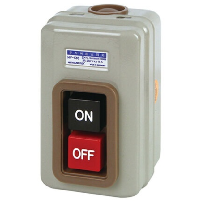 한영넉스 동력용 푸시버튼스위치 HY-510 노출형_(1EA) 5,980원