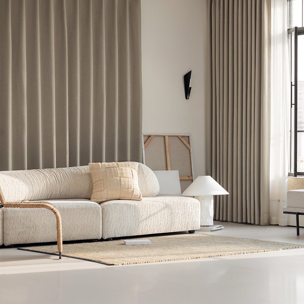 사라하우스 스테이 형상기억 맞춤제작 100% 완벽 완전 빛차단 암막커튼 사계절 겨울 방한 방풍 거실 안방 커튼 43,900원