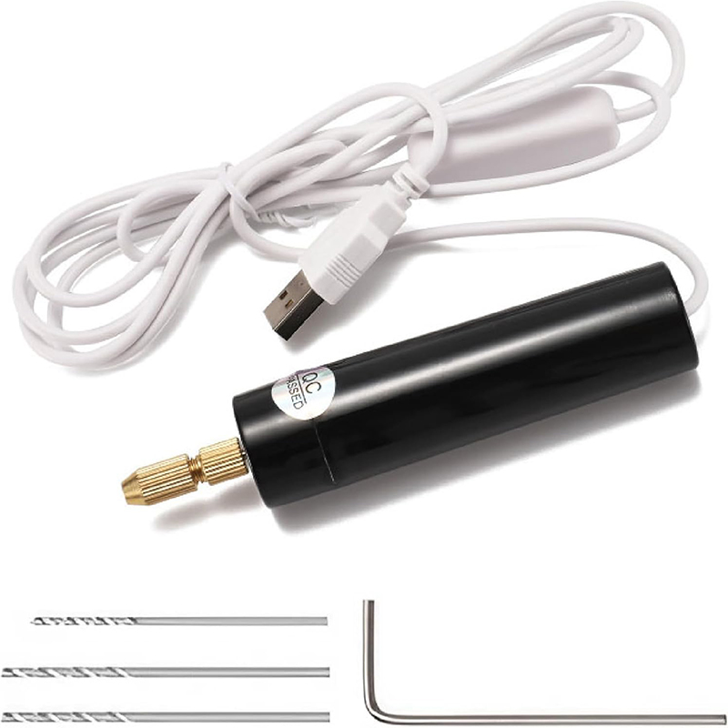 프리라이프 - USB 전동 핀바이스 공예용 초소형 전동드릴 입문자용 핸드드릴 11,780원