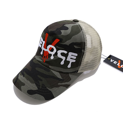 뷔벨로체 TV 소프트 핏 볼캡 카모 메쉬 49,000원