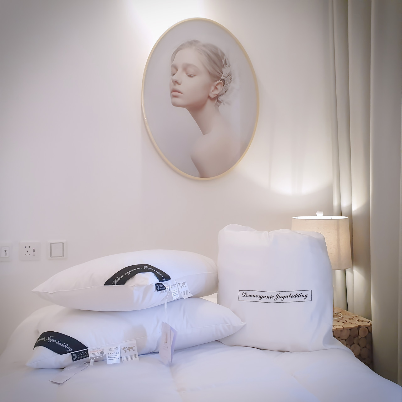 구스베개 솜포함 16,620원