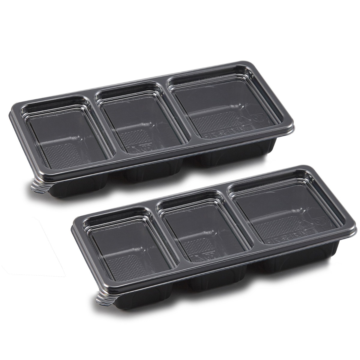 에스제이케미칼 3칸 반찬용기 사각 소스용기 600개 세트, 1개 40,500원