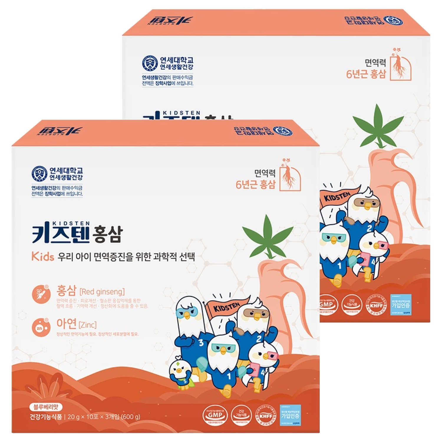 키즈텐 홍삼, 600g, 2개 70,980원