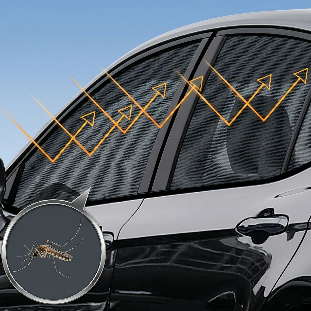 집공감 창문 모기장 앞2p+뒤2p 풀세트 차박 모기장 10,000원