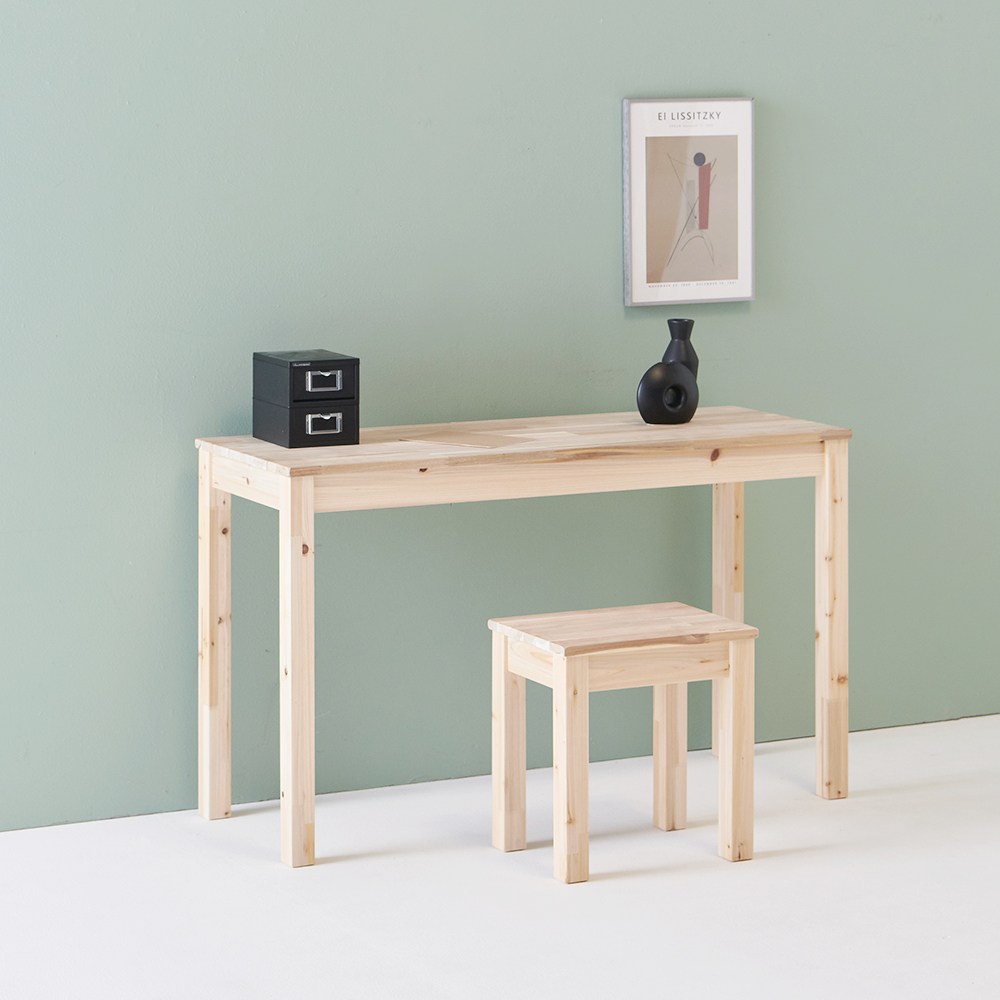 원목 사이드 보조 테이블 1200x300 아카시아, 단품 78,000원