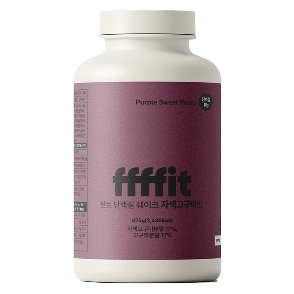 핏트 단백질 쉐이크 대용량 파우더 15회분 (자색고구마맛), 1개, 675g 36,900원