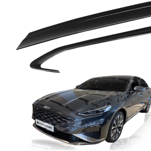 뭉구카 AC K8 깨지지 않는 블랙바이져 자동차 햇빛가리개 썬바이저 차량 빗물받이 크롬죽이기 선바이저 6pcs 2021~ E-401, 블랙, 기아 K8 44,000원