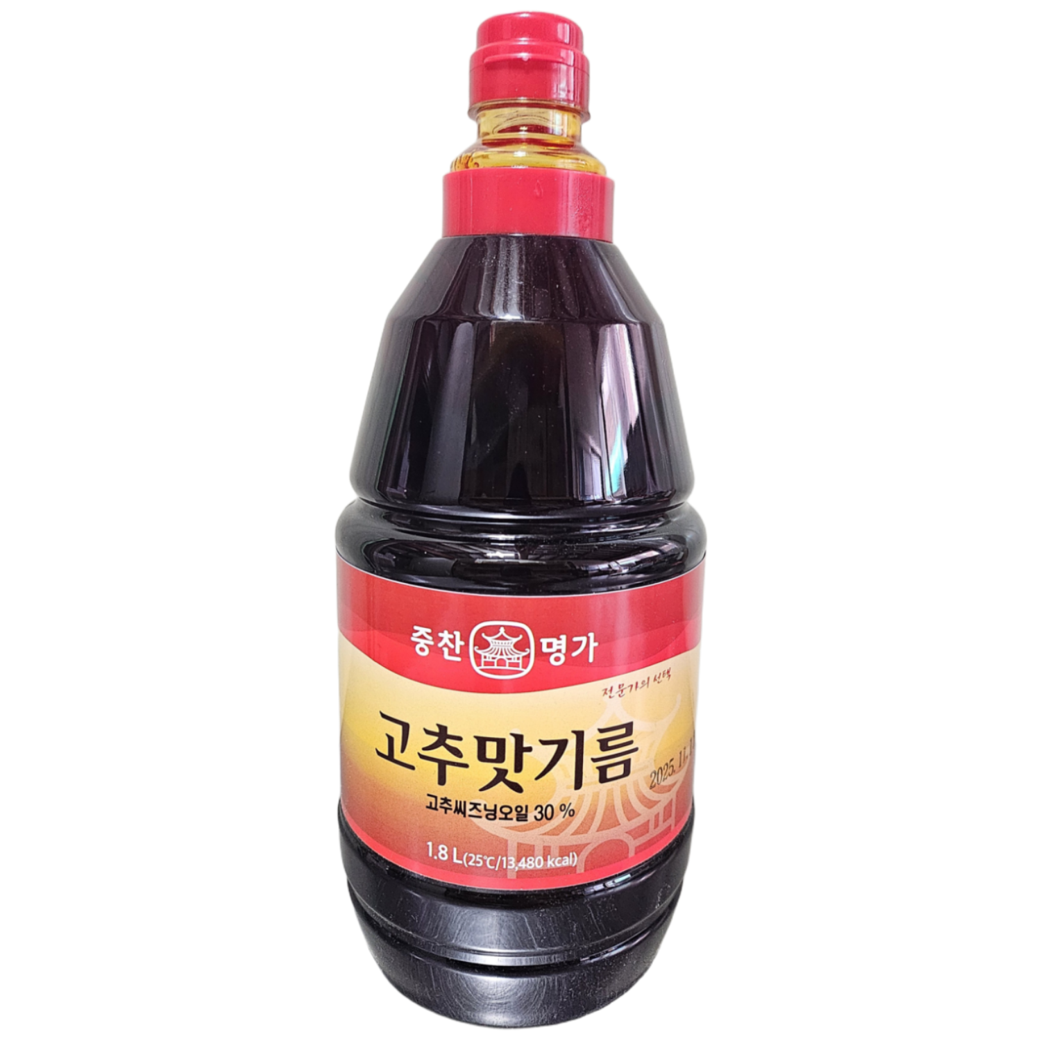 중찬명가 사자표 고추맛기름1.8L 16,200원