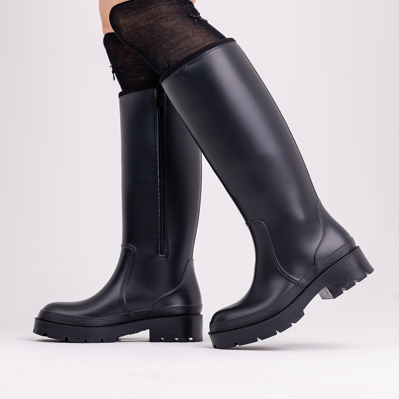 라마트리 여성 레인부츠 롱에딧스텝 미끄럼방지 방수 쿠션 롱장화 79,000원