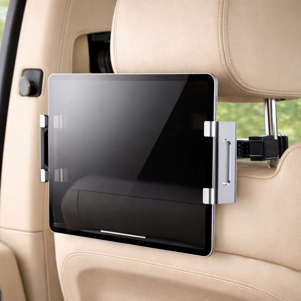 브레텐 뒷좌석 헤드레스트 차량용 태블릿 거치대, 블랙, 1개 13,800원