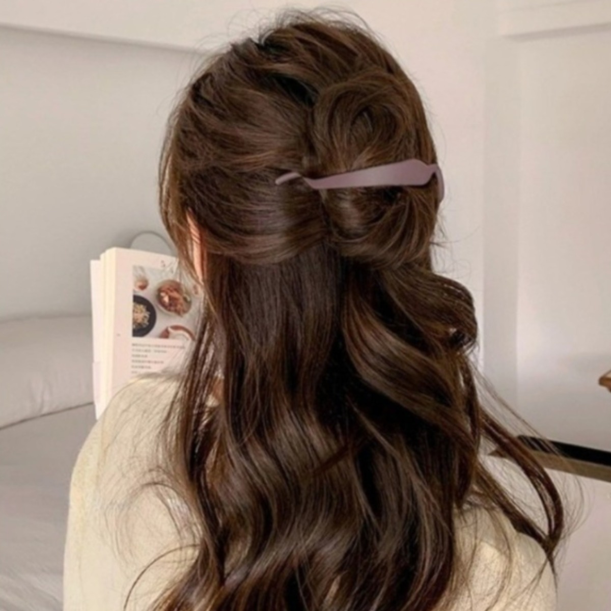 sodam 2개 한세트 머리핀 헤어핀 올림머리핀 바나나핀 9,900원