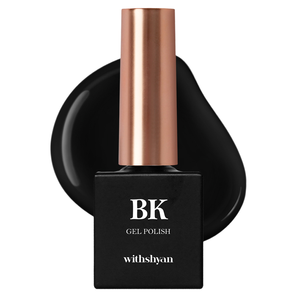 위드샨 젤 폴리쉬 컬러 젤네일, 1개, 10g, GC02 블랙 6,500원