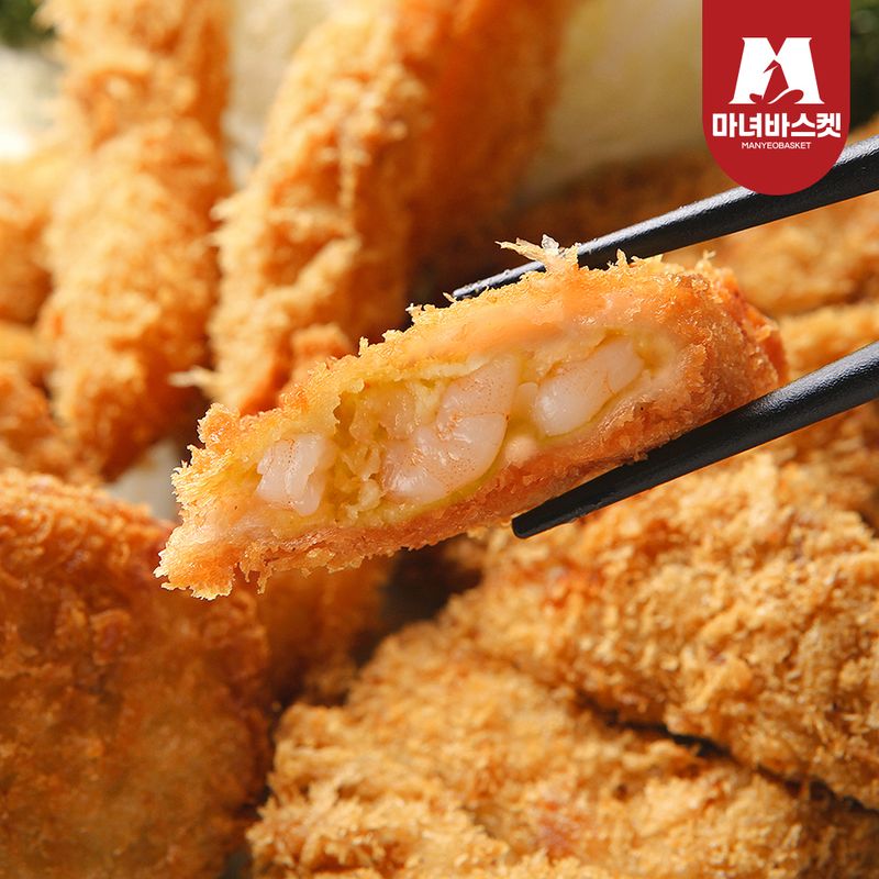 마녀바스켓 새우살55% 오오통살 새우까스(20개입) 17,390원