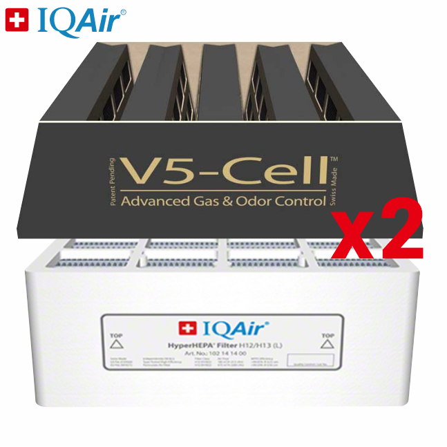 [스위스정품]아이큐에어 필터 하이퍼 V5-Cell 2개세트 아이큐에어 공기청정기 필터 HP100 150 250 당일출발, V5-Cell /하이퍼헤파필터, 2개 405,000원