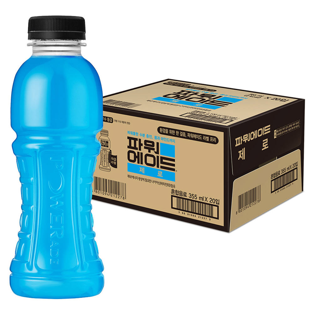 파워에이드 제로 무라벨 18,400원