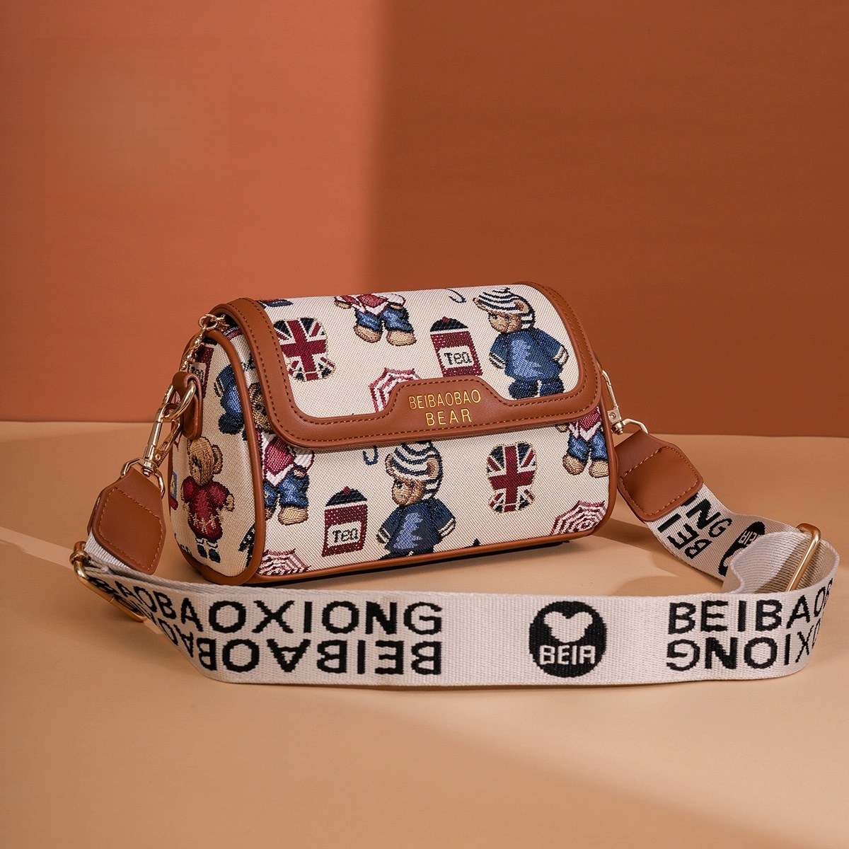 여성 베개 가방 캐릭터 곰돌이 숄더 보스턴백 크로스백 49,000원