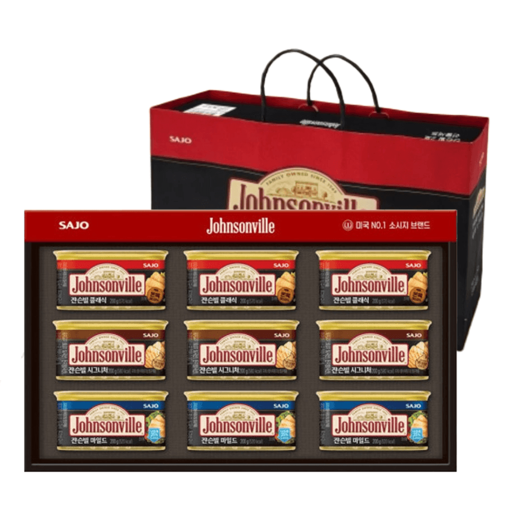 사조 쟌슨빌 햄 선물세트 +쇼핑백포함 38,600원