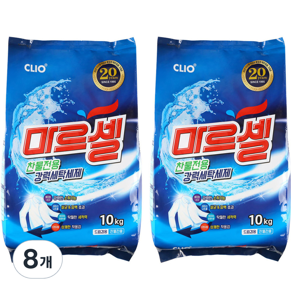 크리오 마르셀 찬물전용 강력 세탁 가루세제 77,200원
