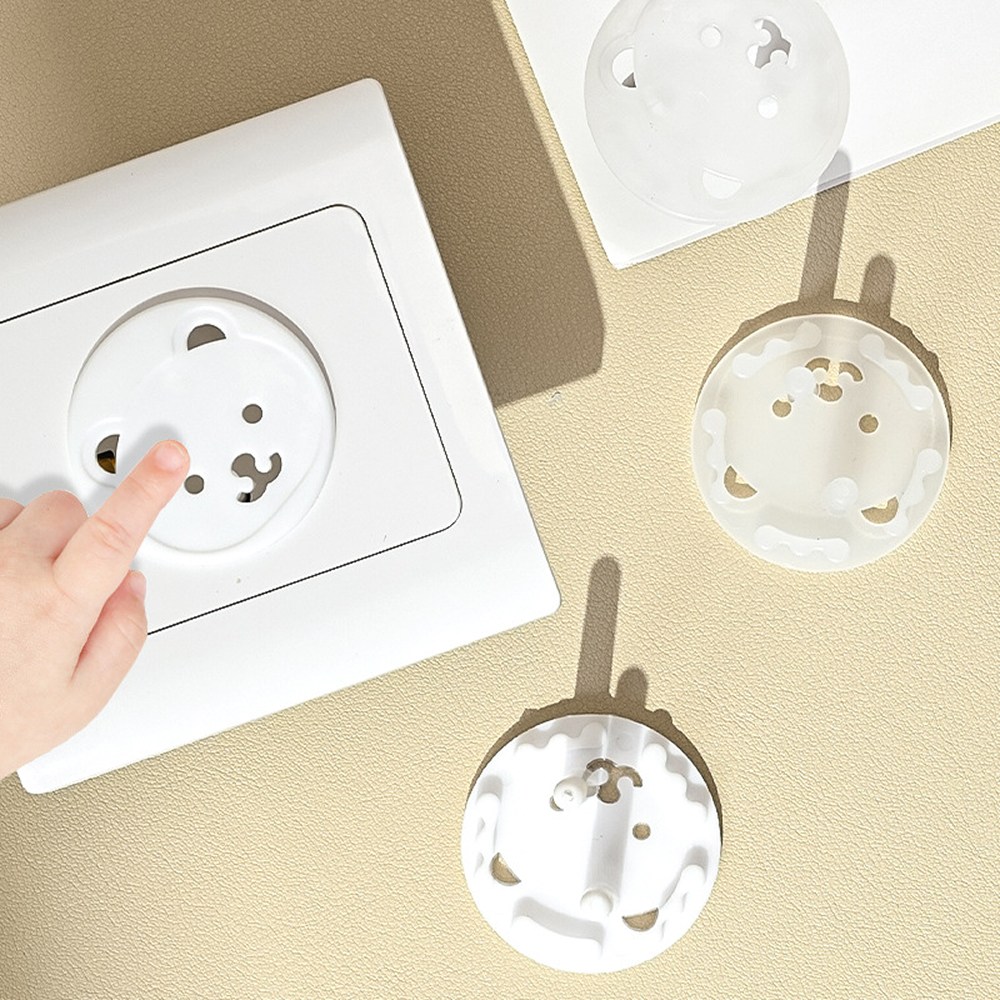 말랑베이비 곰돌이 콘센트 멀티탭 안전커버 감전 방지 5,770원