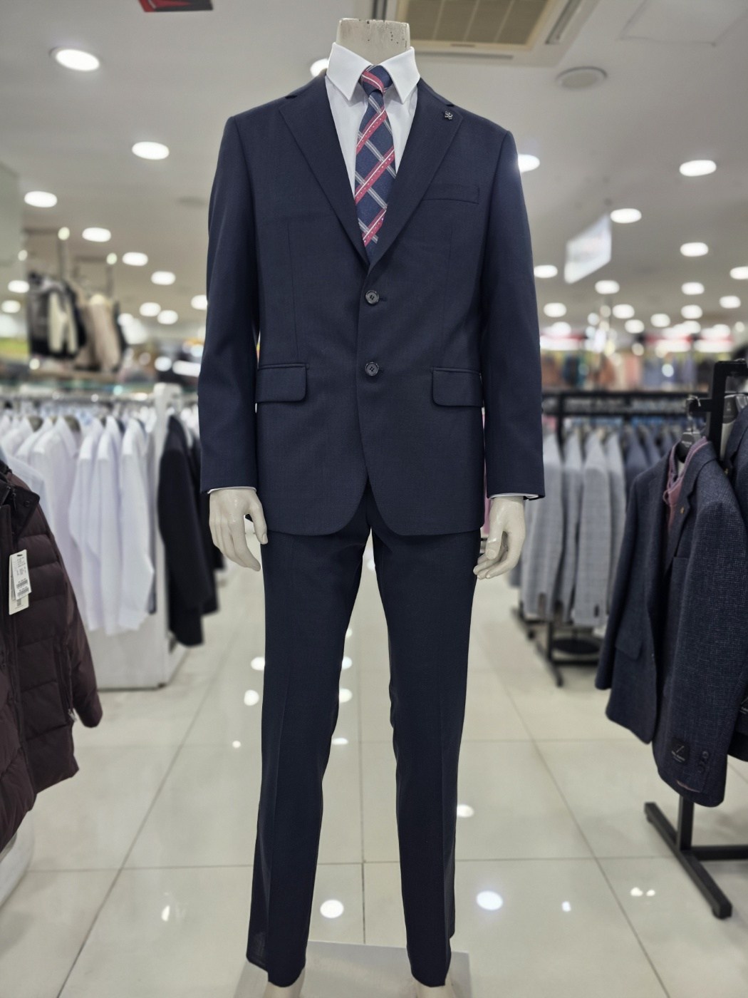 인디안 웰메이드 남성 기본핏 잔체크 정장세트 MAC GA5S 2431 MAC GB5S 2431 267,000원