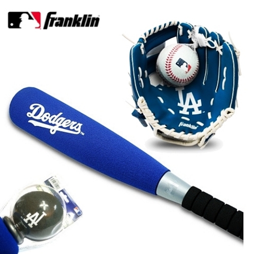 프랭클린 어린이 야구세트 ( 9.5인치 글러브+폼배트+공2 ) LA 다저스 57,090원