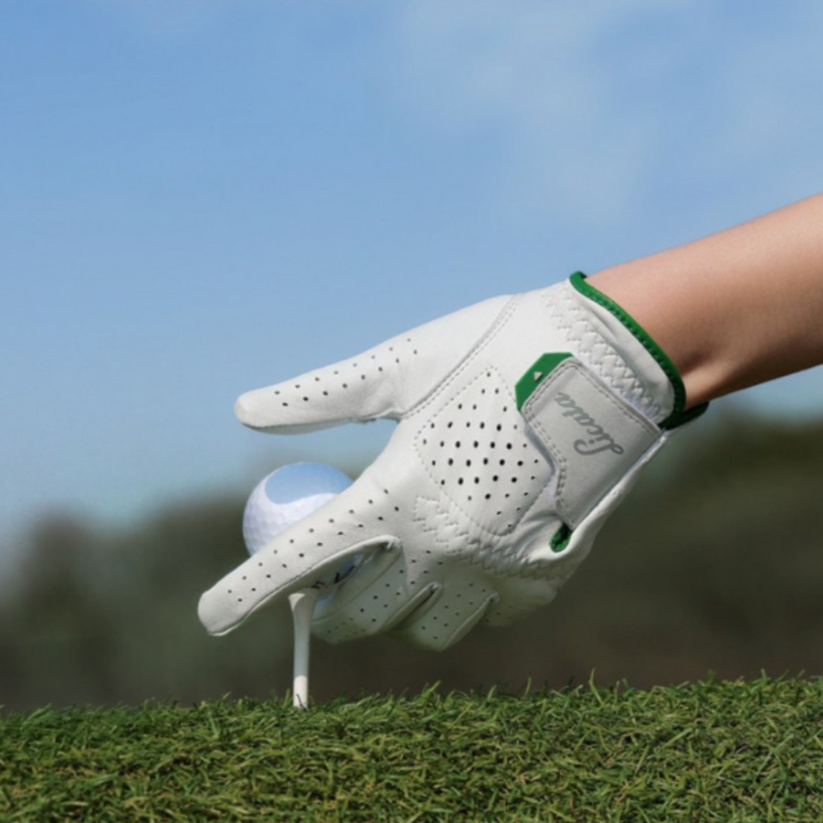 [4장 1세트] 리카타 그리너스 올양피 이지탭 남성 여성 골프장갑 왼손착용, 화이트그린, 4개 39,490원