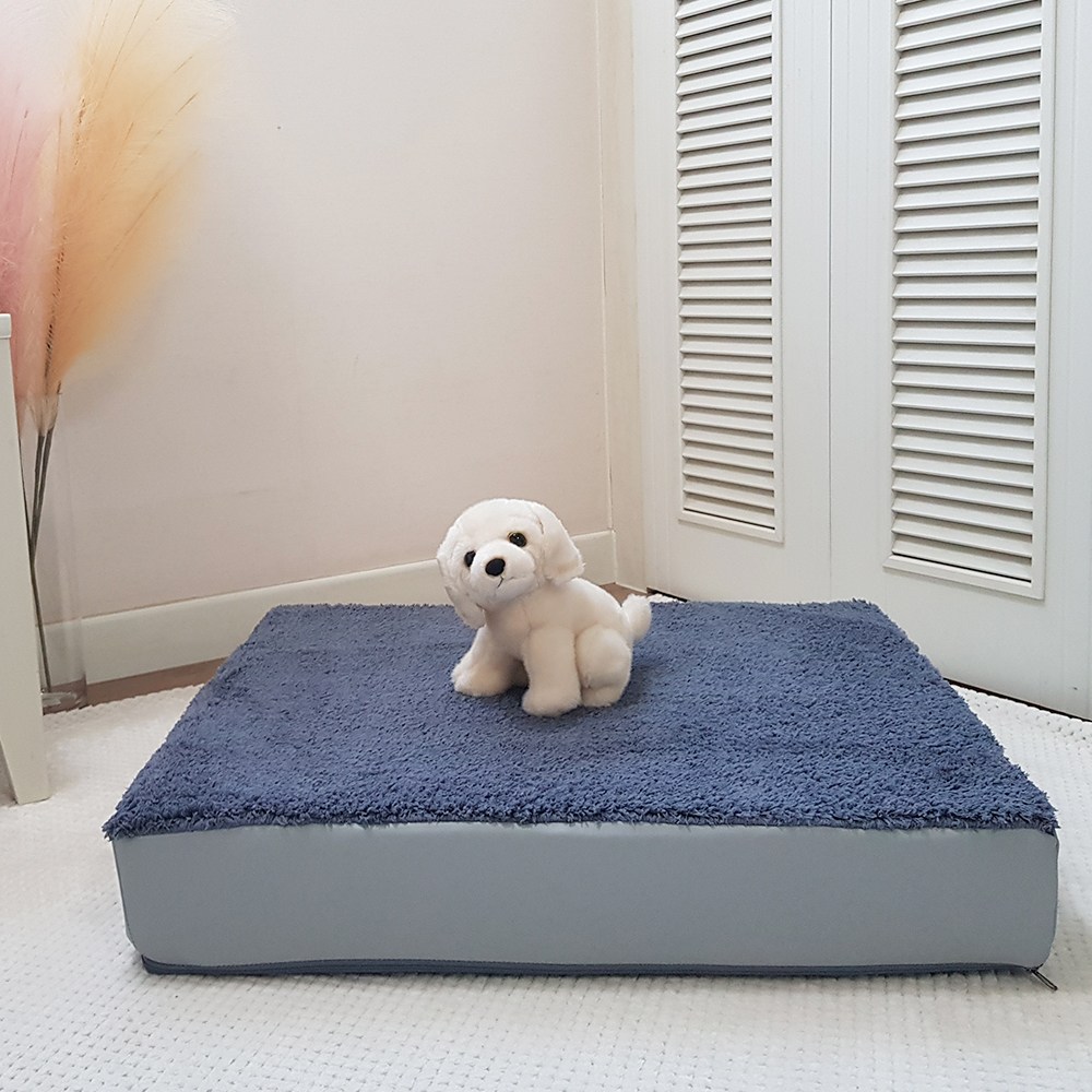 8 DECO 강아지침대 강아지계단 애견계단 펫스텝_와이드 침대 블루 34,900원