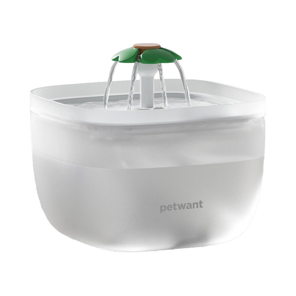 강아지 고양이 정수기 자동급수기 2L 꽃 분수 데이지 크리스탈 급수기 59,100원