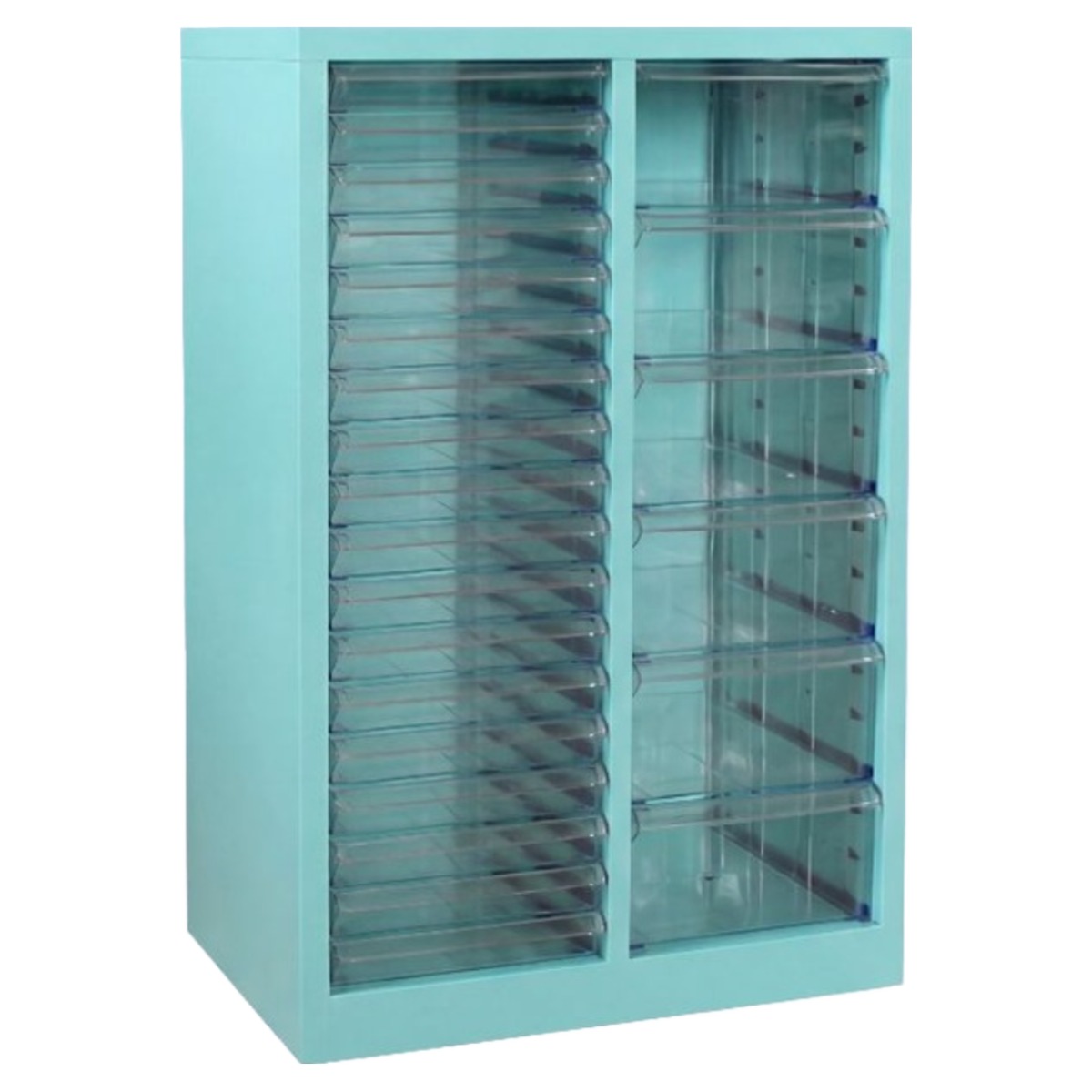 코리안맨 네일수납장 캐비닛 네일샵 뷰티샵 서랍장 보관함 진열장 철제 미용 매장용 정리함 140,900원