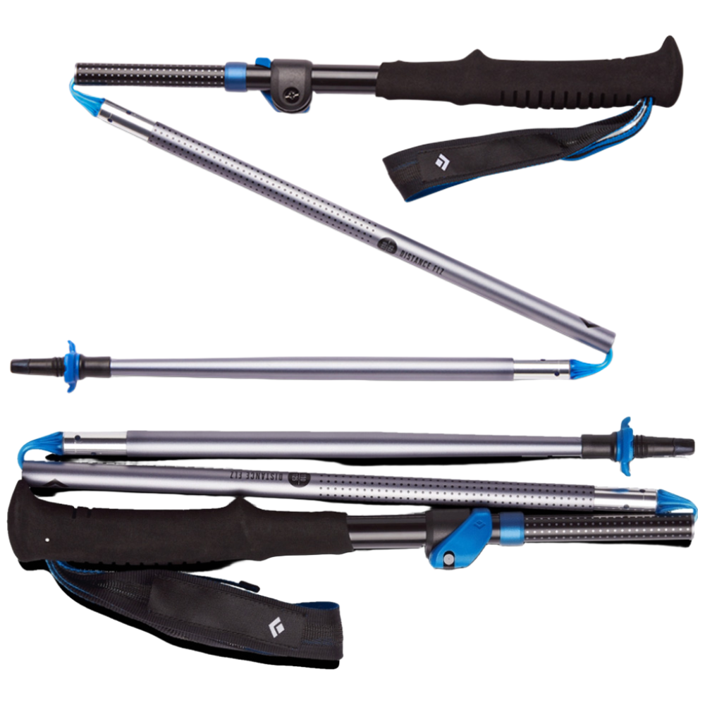 블랙다이아몬드 디스턴스 FLZ Z폴 /등산스틱 3단 접이식 초경량 트레킹 지팡이 200,000원