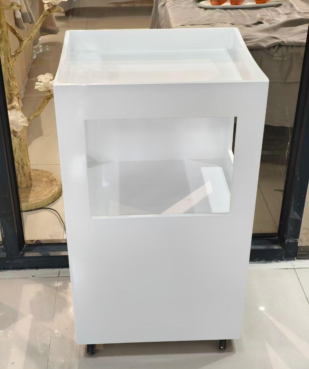 고급 원목 미용실 스파 호텔 스킨케어 카트 수납 선반 197,600원