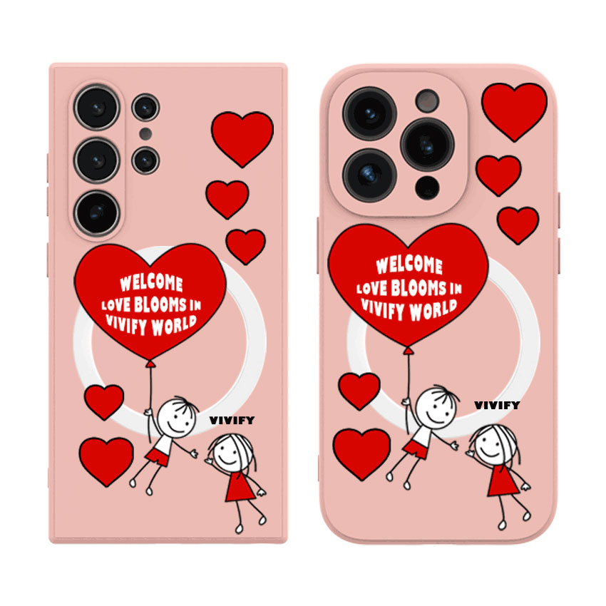 파이커스텀 비비파이 하트풍선 커플 맥세이프 케이스 10,400원