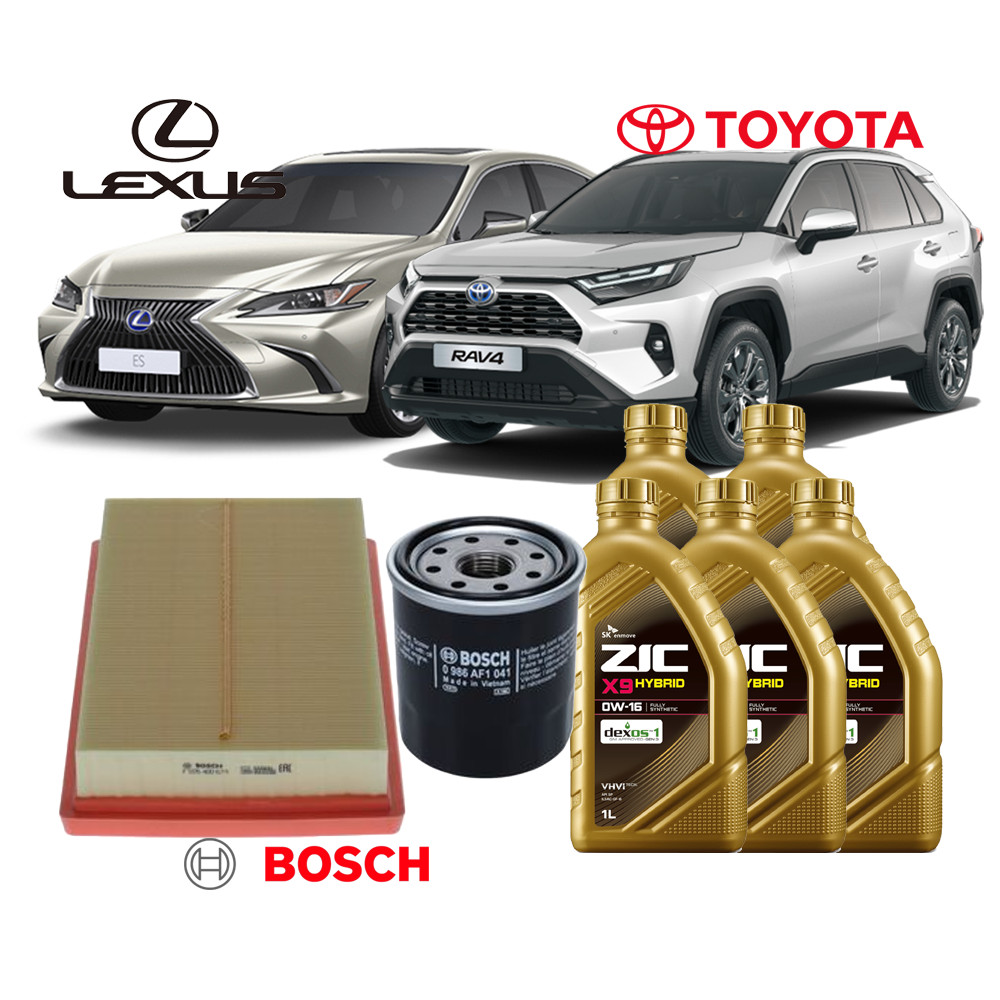 RAV4 라브4 5세대 HEV 하이브리드 전용 19-25년식 보쉬필터+지크오일X9 0W16 136,900원