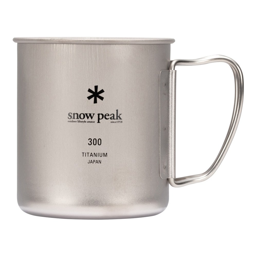 스노우피크 snow peak 티타늄 싱글 머그컵, 300ml, 1개 39,800원