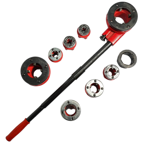 파이프나사가공기 나사산 스레드 헤드8세트 공구상자포함 호현산업, 1세트 137,400원