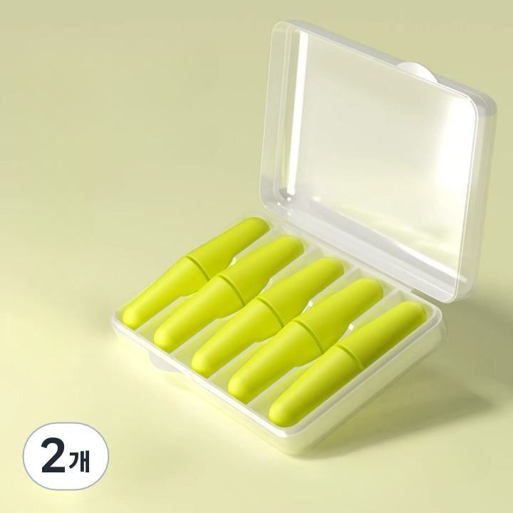 헤이조이 소음방지 수면 귀마개 옐로우 9,650원