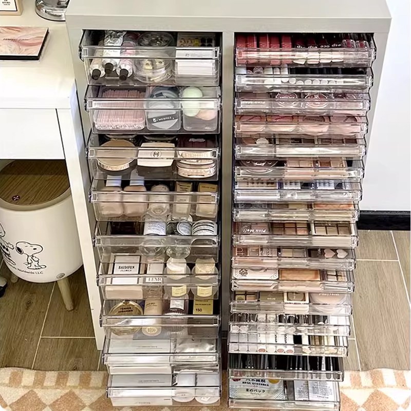 SeekFun 서랍장 수납장 네일샵 캐비닛 정리함 화장품 보관함 수납함 24칸 미용 매니큐어 렌즈 액세서리 정리대 139,000원