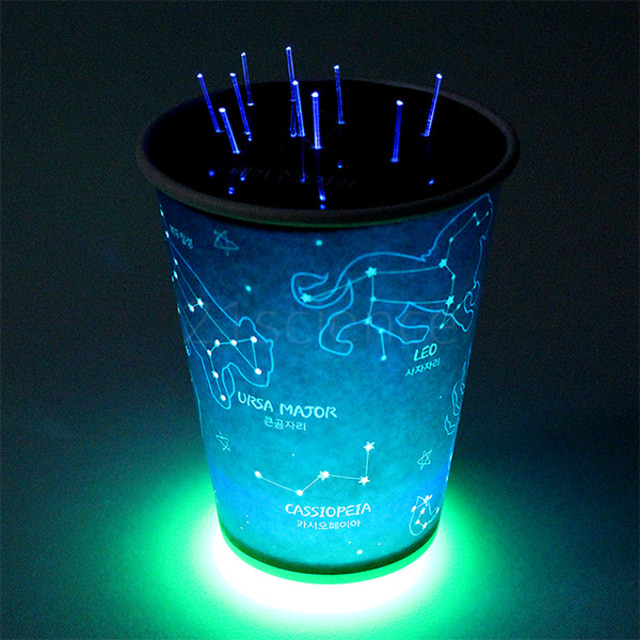 SA광섬유 별자리 무드등(별자리컵)(6인 세트) 과학실험 과학만들기 초등학교 방과후활동 11,000원