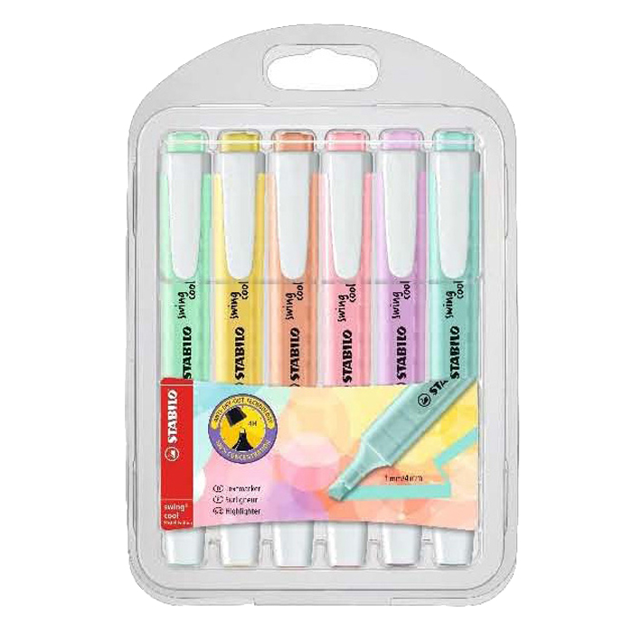 스타빌로 스윙쿨 파스텔 형광펜 6색 세트 8,790원