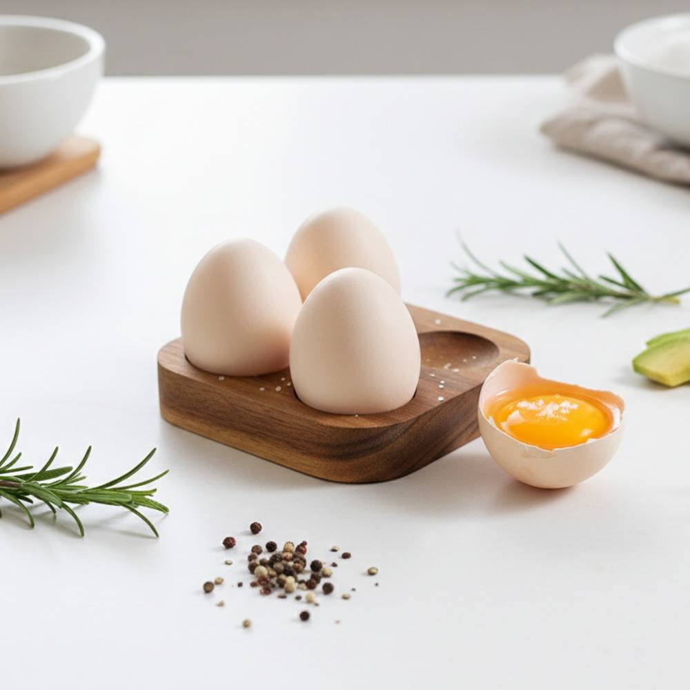 테르오 바로쓰는 플레이팅 에그트레이 4구, 1개, 우드 11,000원