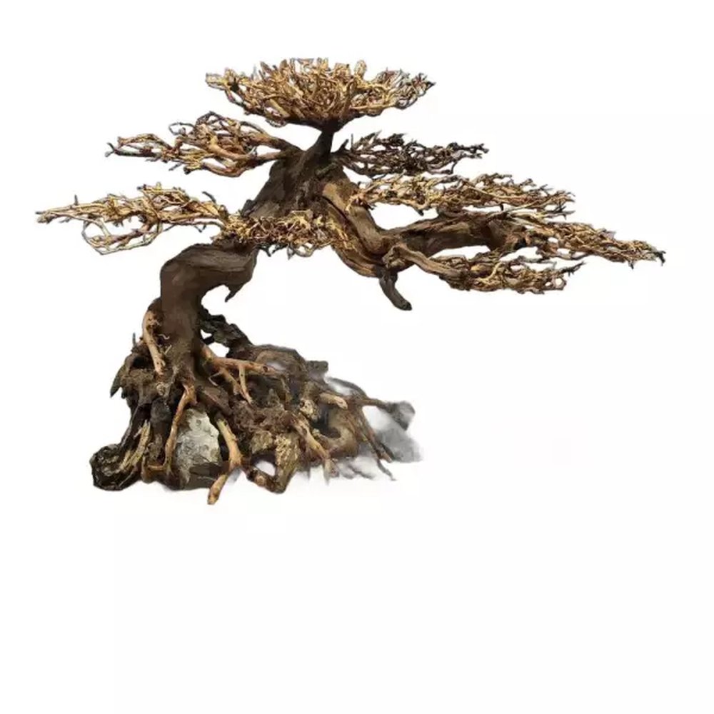 대형 유목 소나무 쉼터 은신처 파충류 어항 분재 성형유목 거북이 수족관 55,000원