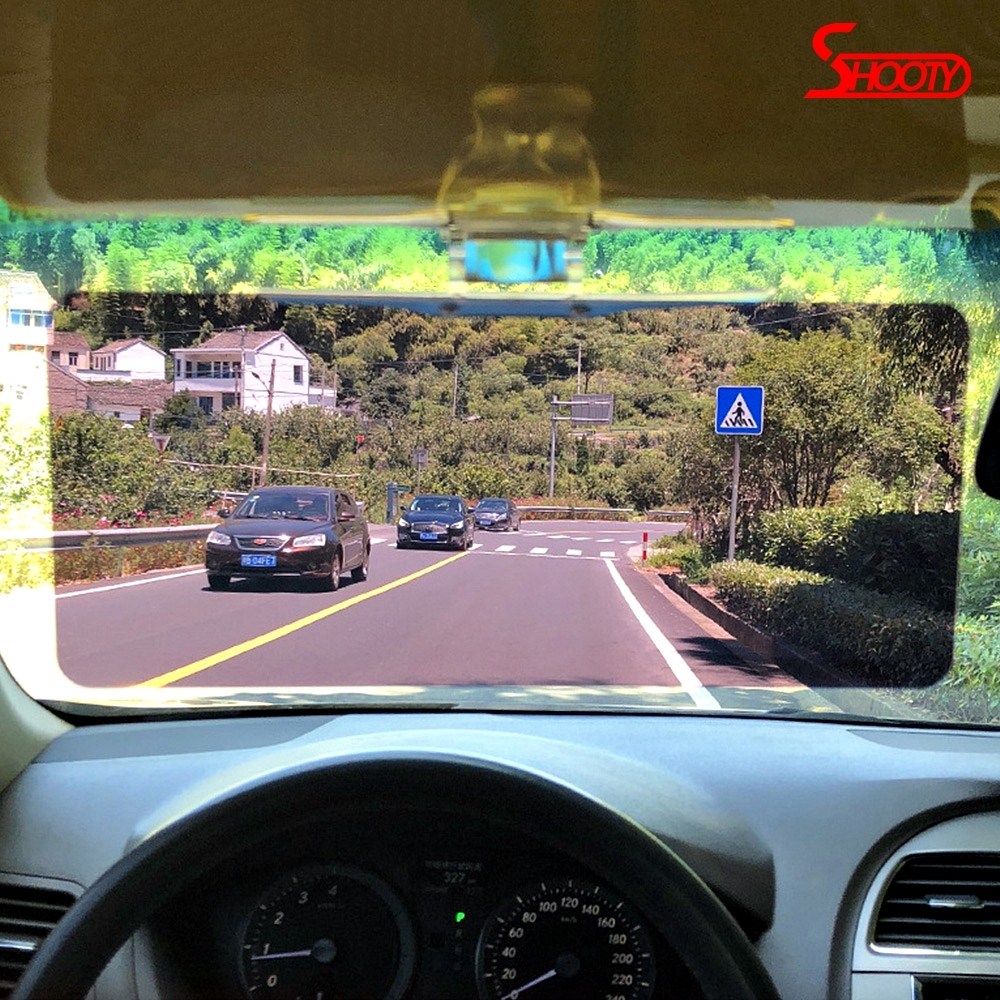 주간 야간 차량용 썬바이저 눈부심 방지 운전선 편광 햇빛가리개 7,600원